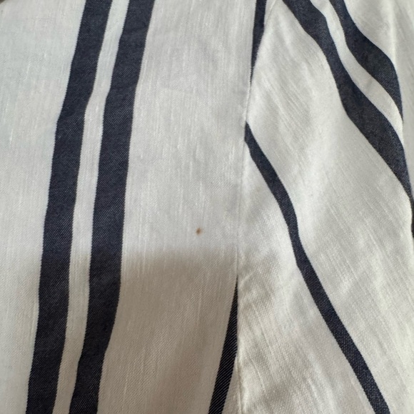 Zara White/Black bottom down, belted spring dress size XS - Picture 15 of 15